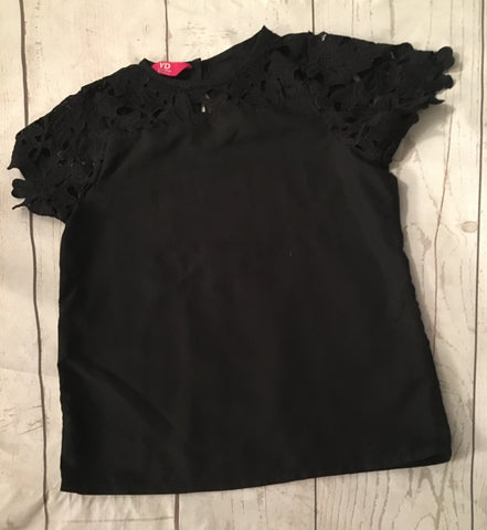7-8 Years Scallop Sleeve Top