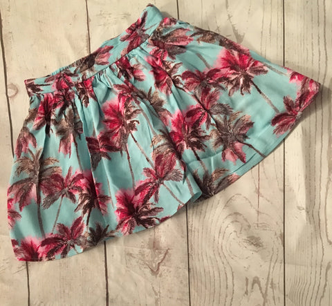 6-7 Years Aqua Skirt