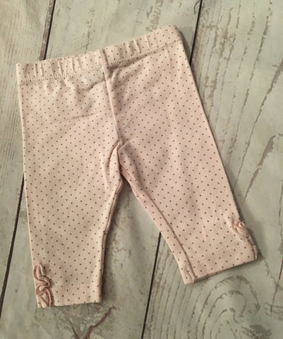 0-3 Months Spotty Leggings