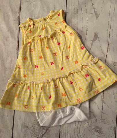 Newborn Bunnies Romper Dress