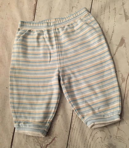 0-3 Months Striped Joggers