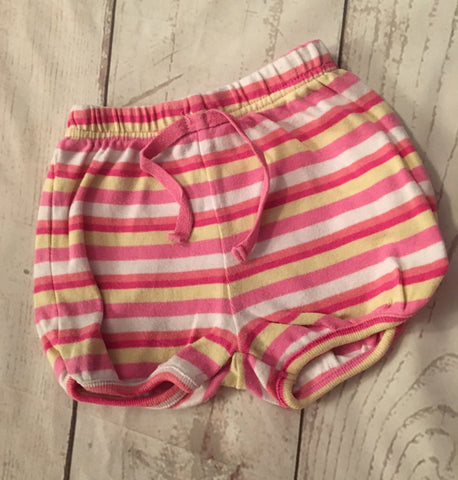 6-9 Months Striped Soft Shorts