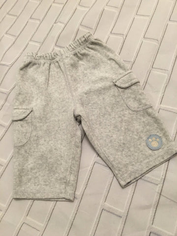 3-6 Months Velour jogging Bottoms - Love PreLoved