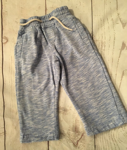 9-12 Months Marl Blue Joggers