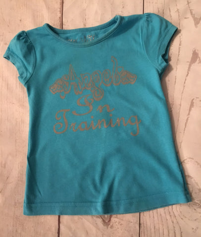 18-24 Months Angel in Training Tshirt