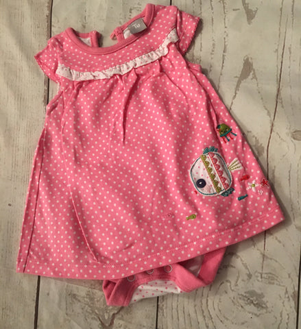 Newborn Romper Dress Unworn