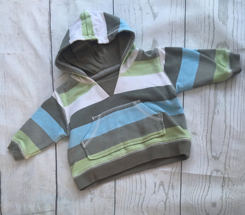 First Size Striped Hoodie