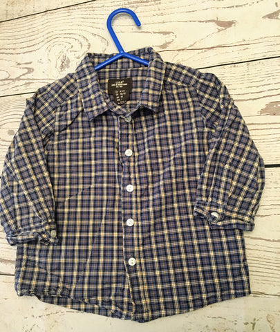 9-12 Months checked Shirt - Love PreLoved