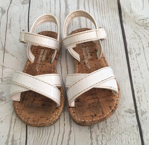 Size 5 White Sandals