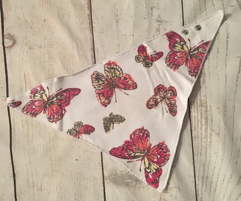 Ones Size Butterfly Dribble Bib