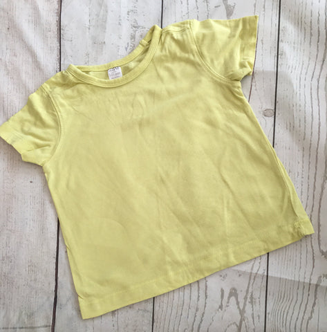 12-18 Months Yellow Tshirt