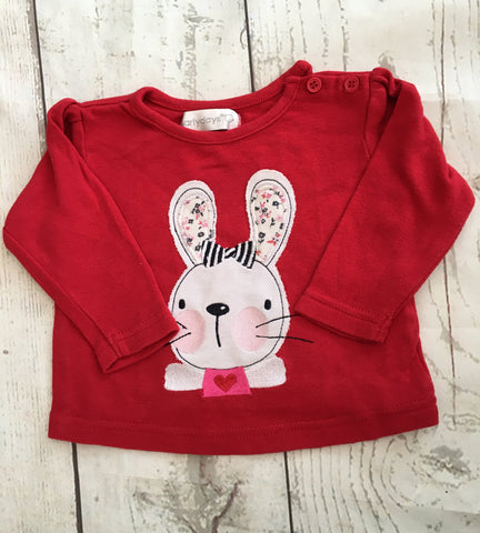 0-3 Months Bunny Top