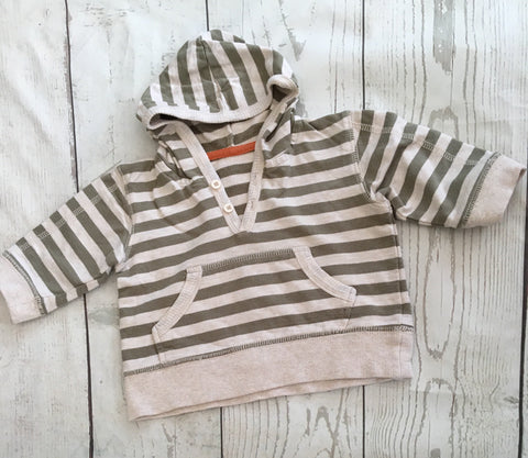 3-6 Months Striped Hoodie
