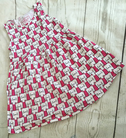4-5 Years Cat Dress Unworn