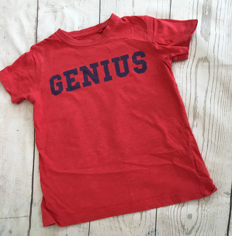 4-5 Years Genius Tshirt