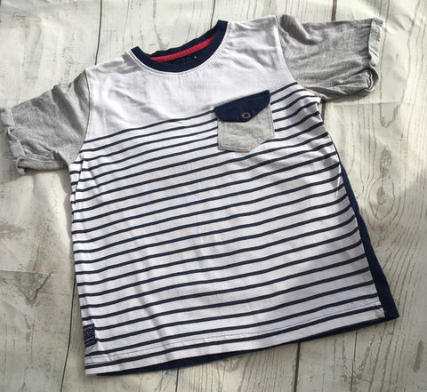 5-6 Years Striped Tshirt