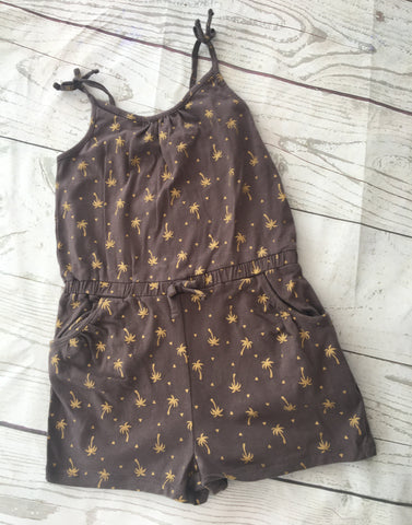 4-6 Years Palm Tree Playsuit