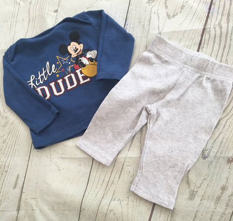0-3 Months Mickey Mouse Outfit