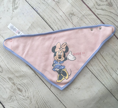 Minnie Mouse Dribble Bib