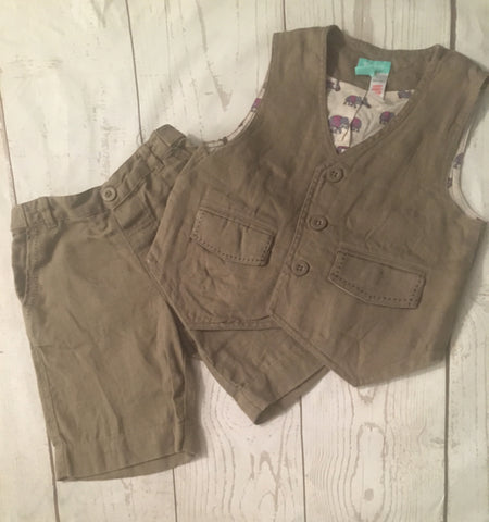 18-24 Months Designer  Linen Suit