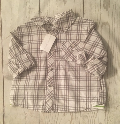 12-18 Months Checked Shirt New Tagged