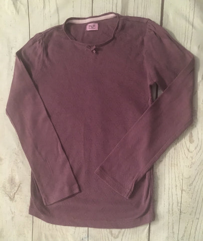 6-7 Years Laser Cut Heart Top Unworn