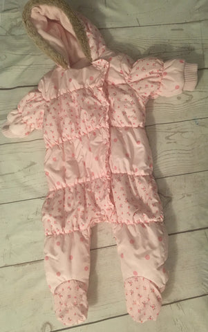 3-6 Months Ditsy Floral Snowsuit
