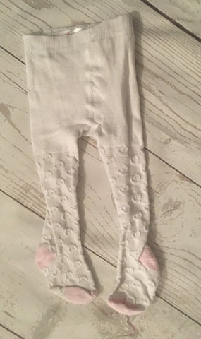 3-6 Months Heart Print Tights