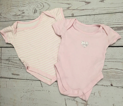 3-6 Months Vests x 2 - Love PreLoved