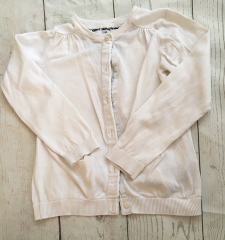 6-7 Years Ivory Cardigan