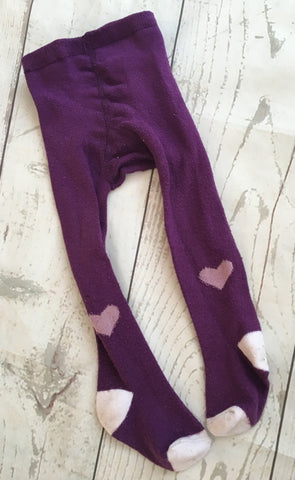 6-9 Months Purple  tights