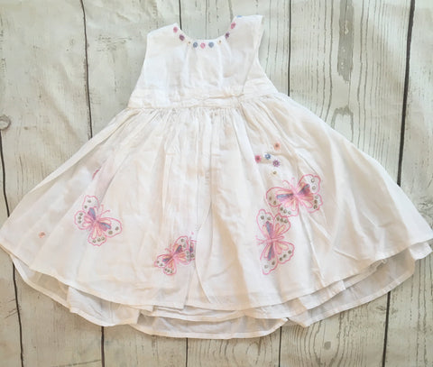 9-12 Months Glitter Butterfly Dress Unworn