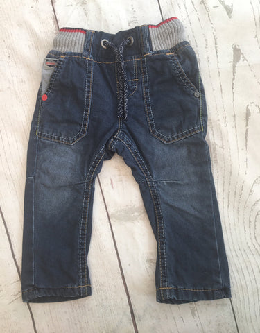 3-6 Months Lined Skinny Jeans