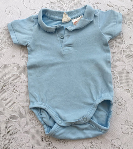 0-1 month collared Tshirt - Love PreLoved