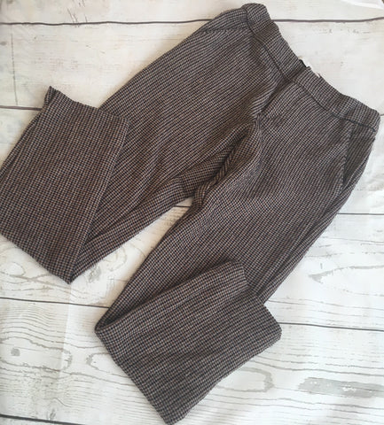 9-10 Years Tweed Style Slim Fit Trousers