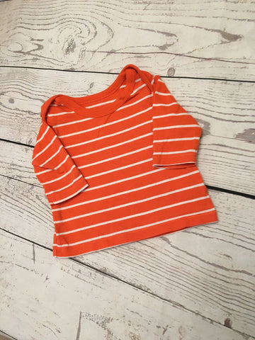 Newborn striped top