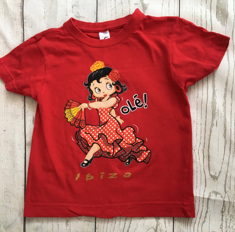 Age 2 Spanish Dancer Tshirt Unworn
