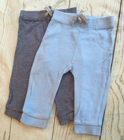 6-9 Months Joggers x2 Unworn