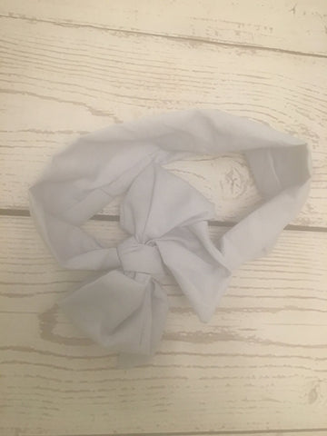 Pale Blue  bow head band