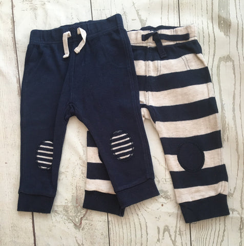 3-6 Months Soft Leggings x2