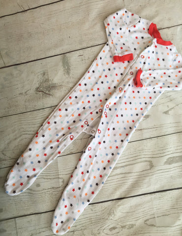 6-9 Months Stars Sleepsuit