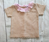 Age 3 Spanish Boutique Button Back Top Unworn