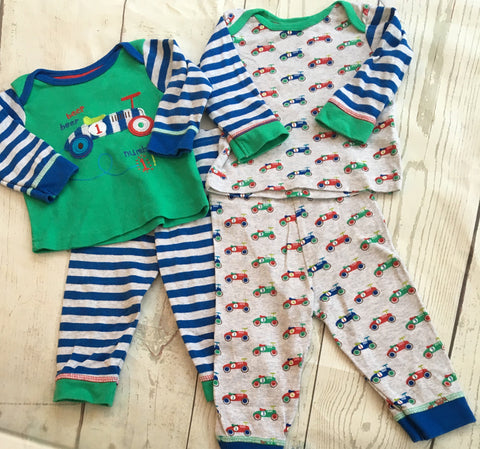 3-6 Months Mix & Match Snuggle Fit Pyjamas