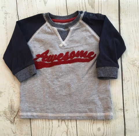 6-9 Months Awesome Top Unworn