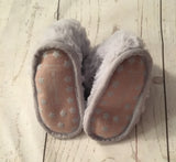 0-6 Months Super Soft Faux Fur Booties