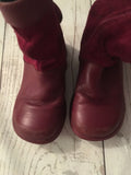 Size 6F Oxblood Red  Boots