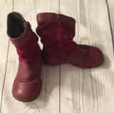 Size 6F Oxblood Red  Boots