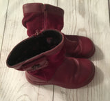 Size 6F Oxblood Red  Boots