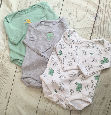 3-6 Months Dinosaur Bodysuits