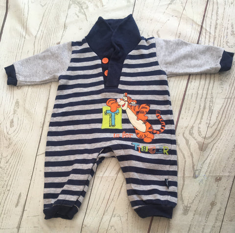 0-3 Months Tigger Jumpsuit